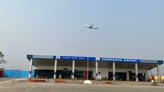 darbhanga airport run way 24 acre jamin adhigrahan