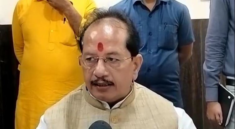 neta pratpaksha vijay sinha barse cm nitish per 