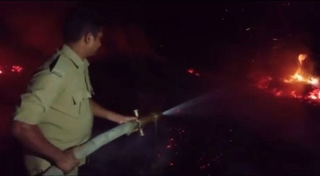 purniya me aglagi se hahakar 