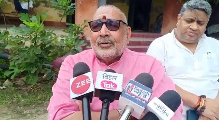 GIRIRAJ SINGH NE NITISH PER KIYA HAMLA.