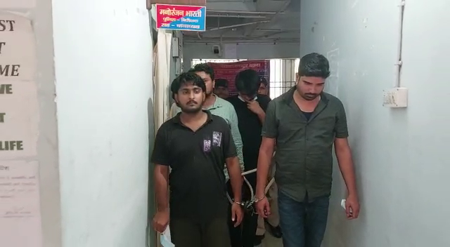 ATM CYBER GIROH KA PATNA POLICE NE KIYA UDBHEDAN.