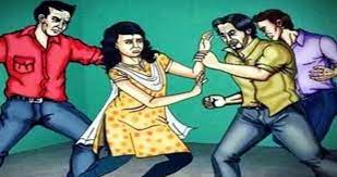 Policewale ne nabalig se kiya gangrape.