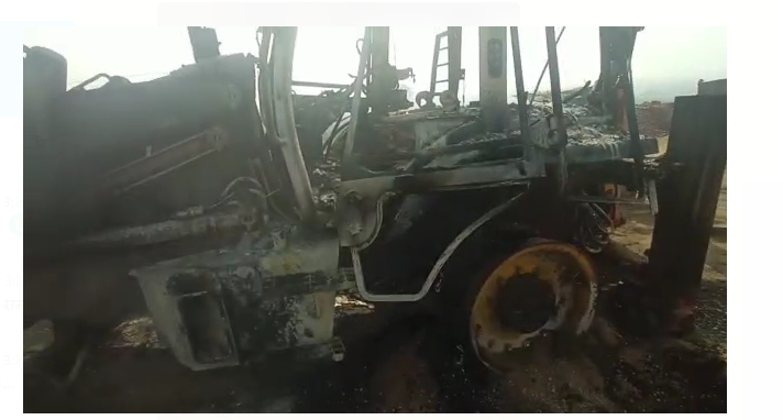 ramgarh mai bhi  naxaliyo ne kiya tandav 