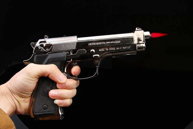 nawada police arrested four youths who made reels with guns.