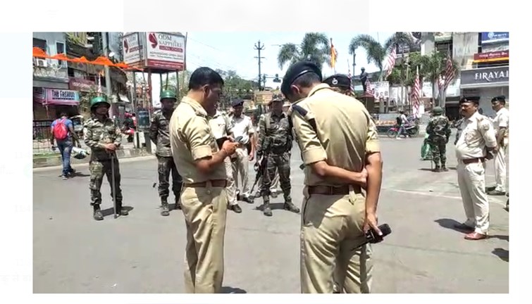 shahar mai band ka dikh raha asar 
