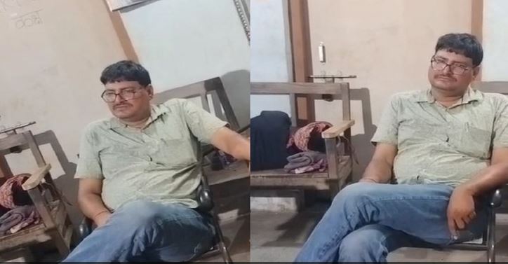 sharab ke nashe me tull mila sitamadhi ka malkhana prabhari, hui karrwai to kiya bawal  