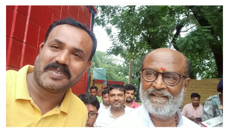 super star rajnikant pahunche rajrappa 