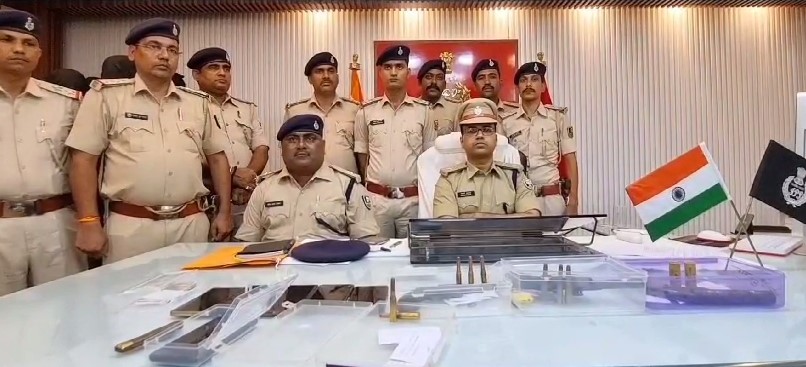 gopalganj me apradh ki yojna bana rhe 6 apradhi dharaye
