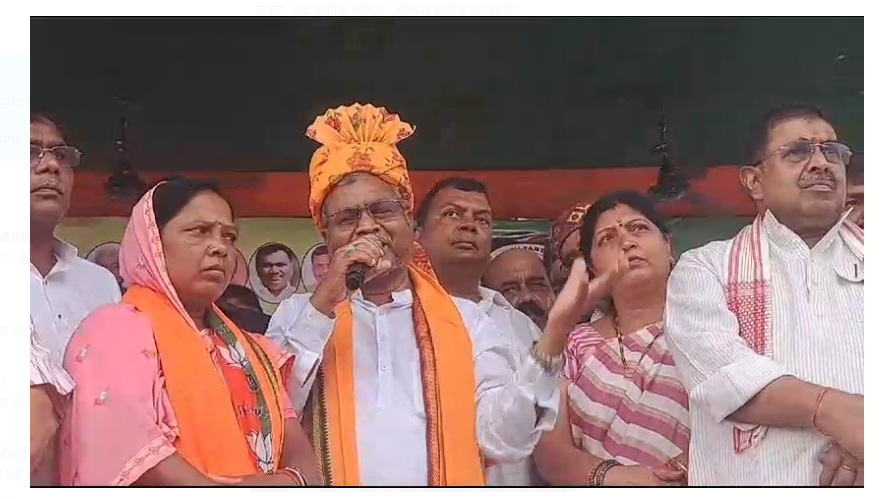 dumri upchunaw ko lekar babulal marandi ne kiya dawa 