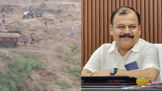 Nawada DM took action against illegal sand mining