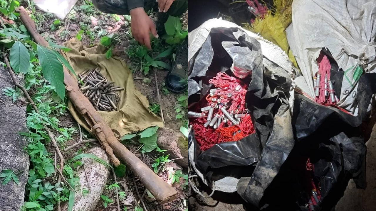 BREAKING Conspiracy of Naxalites failed, Gaya police recovered many items including weapons and IDs