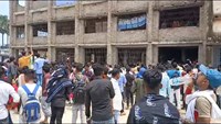 BREAKING  Student's death during the exam, other examinees created ruckus..
