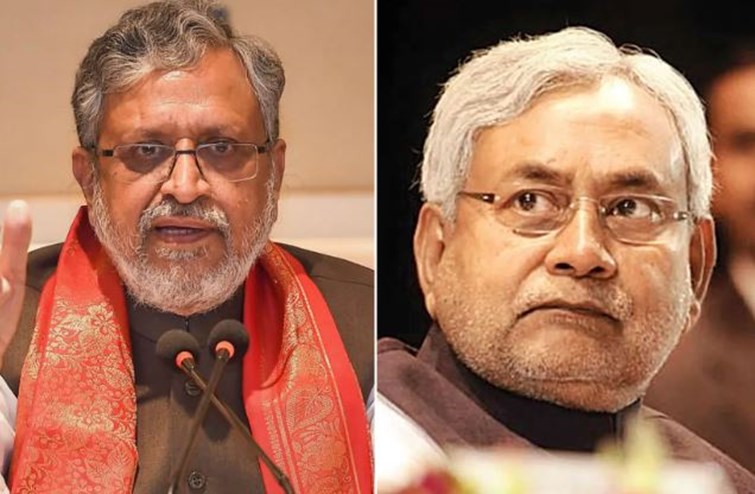 shiksha vibhag me pooriarajkta, sushil modi ne fir cm nitish ko ghera 