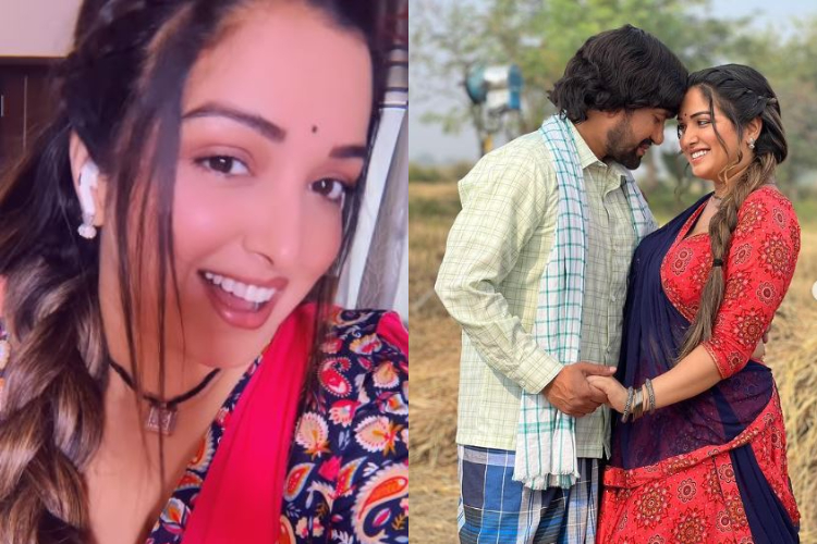 bhojpuri actress amrapali dubey ke ishq me fanse bjp sansad nirhua,