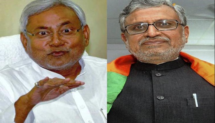 shikshkon ke samne bandarghudki na dein left party , sushil modi ne fir lalkara dam hai to cm ko de altimatom 