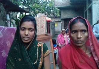  When the husband became helpless, the wife left him and went to her parents' house with dowry, an altercation took place, the villagers called the po