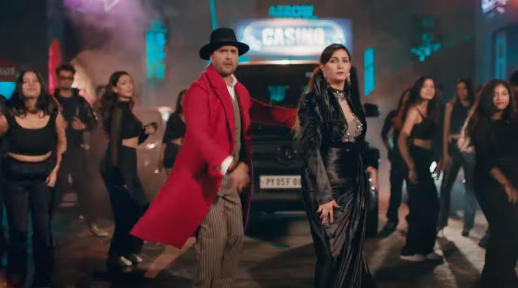 khesarilal ne sapna chaudhary sang haryanvi song par machaya dhamal gana viral 