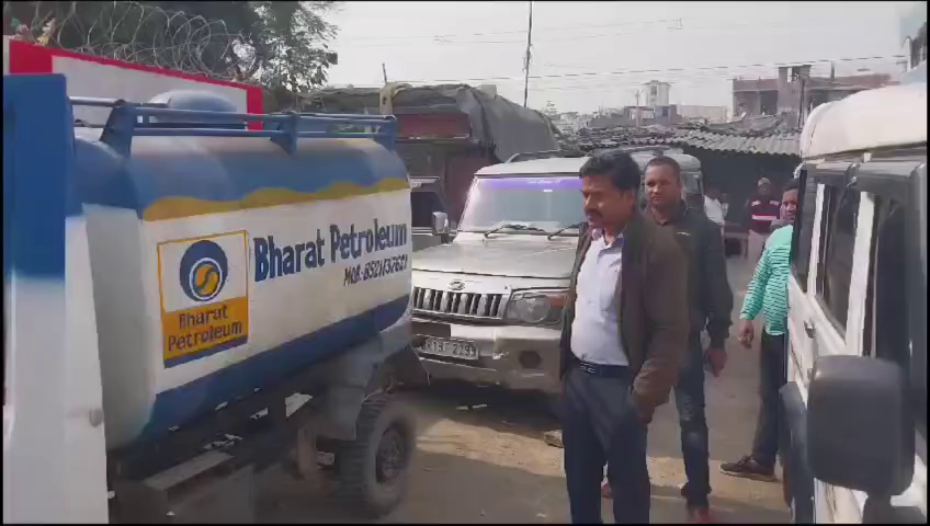 Transportation of liquor from oil tanker, excise department took action..