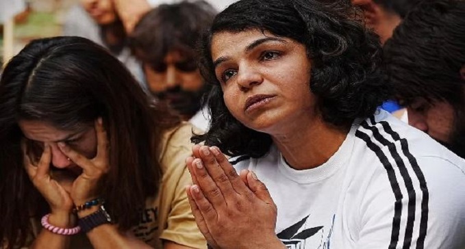 Female wrestler Sakshi Malik retired