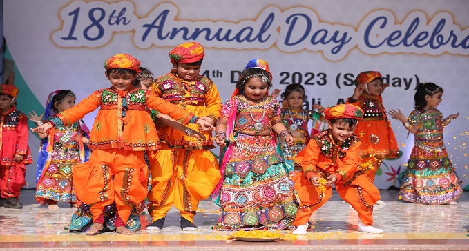 Annual function of Gyan Jyoti Residential School celebrated with 'Parivartan' theme