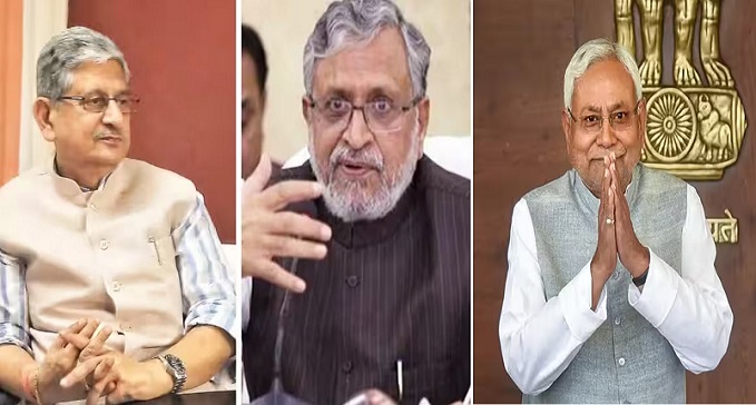 Sushil Kumar Modi's direct attack on Nitish Kumar and Lalan Singh
