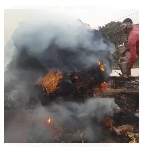 short circuit se lagi bhishan aag 