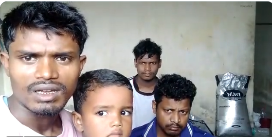 sahebganj  ke 6 majdoor  daman mai bane bandhak