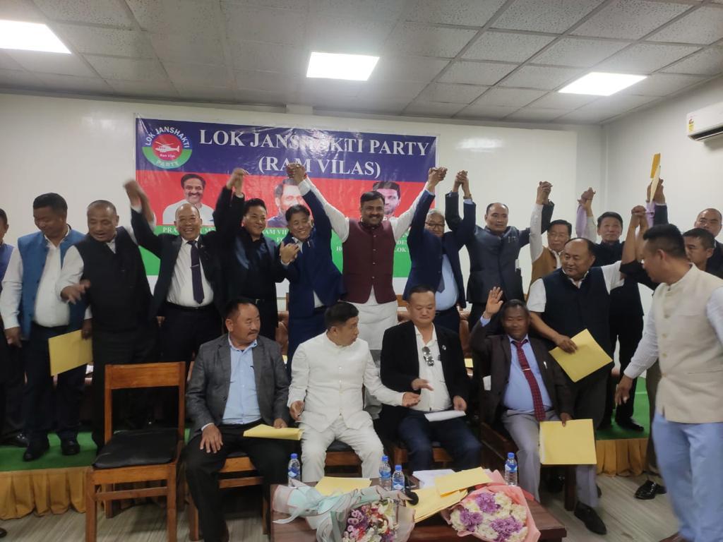 efforts of political parties of bihar in nagaland elections
