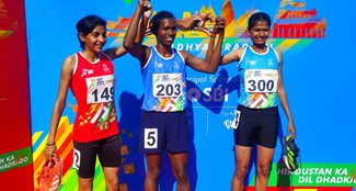 asha kiran barla became the first athlete from jharkhand to win the most gold