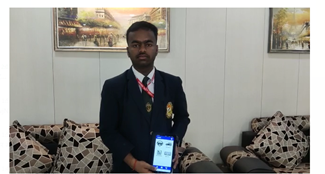 dps ke chhatra  ne  banaya rakchhak mobile app 