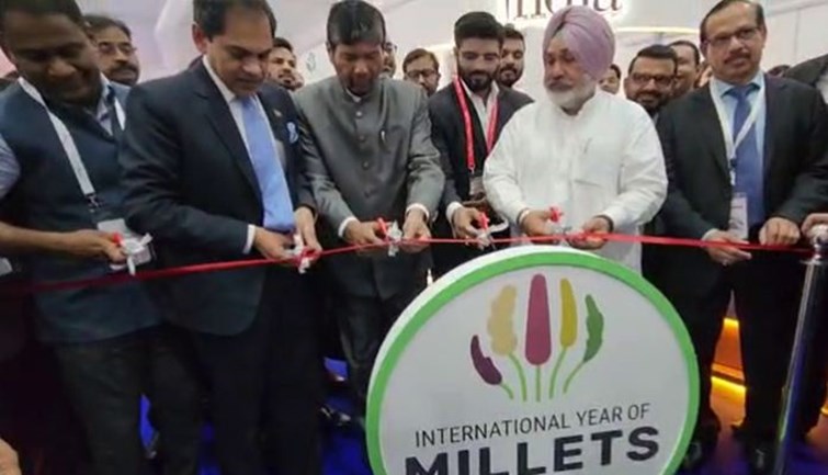 union minister pashupati paras on a visit to dubai.