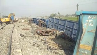 Goods train derailed on Gaya-DDU railway line, rail operations stalled