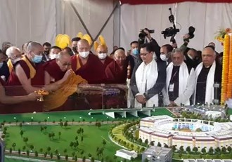 educational institutions in bodhgaya like nalanda university.dalailama laid the foundation stone.
