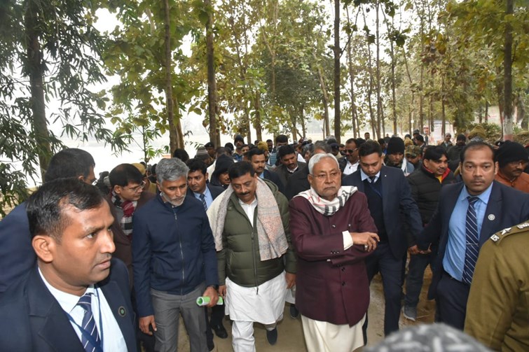 sitamarhi aur shivhar daure per cm nitish.