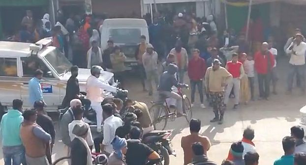 kaimur me cashvan aur atm loot 