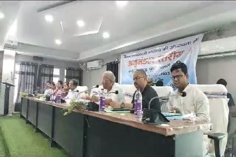 Review meeting on flood in Katihar