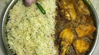 More than 40 children and women fell ill after eating chicken and rice