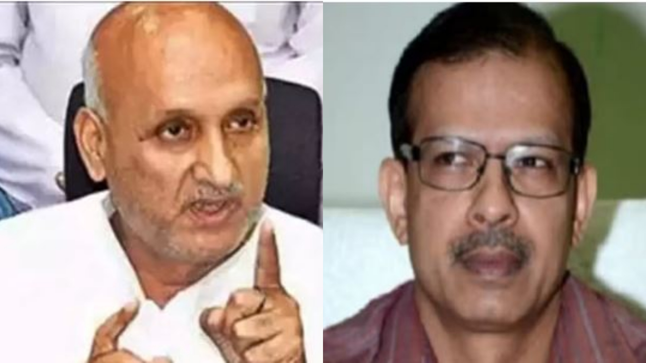 Annoyed with the working style of IAS KK Pathak, Education Minister Professor Chandrashekhar sent a yellow letter