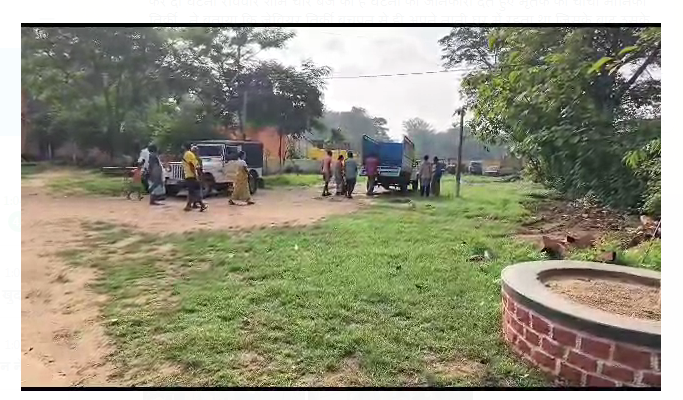 jamin vivad mai ek shakhsa ki hatya