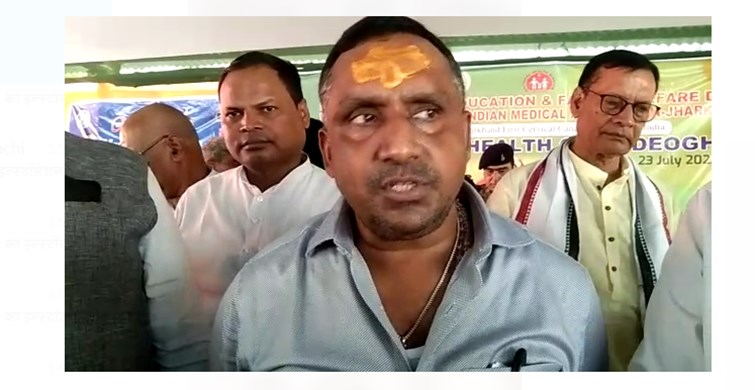deoghar mai laga mega mahila swasthya shiwir 