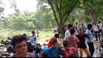 Dead body of unmarried youth found from mango orchard in Vaishali