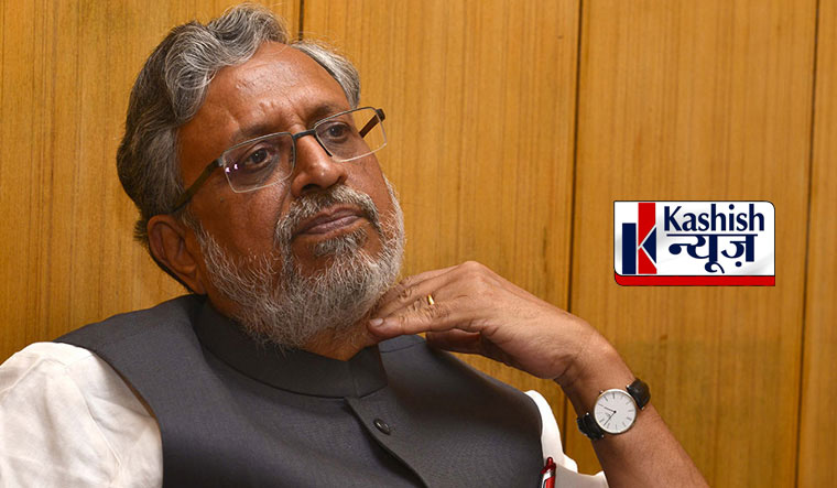 SHUSHIL MODI KE NISHANE PAR NITISH