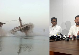 CM Nitish gave instructions for action in the case of the collapse of the bridge built on the river Ganga