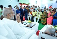  In Palamu, Governor CP Radhakrishnan told Prime Minister Modi 'The Great Narendra Modi', said- only farmers are being harmed due to non-enactment of 