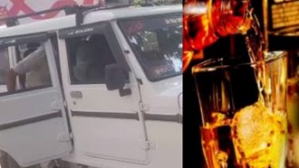 jahanabad me utpad team par janlewa hamla, sharab pakdne pahuchi thi police  