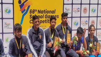 In the 66th National School Games, the children of Bihar won 13 medals including 3 gold.