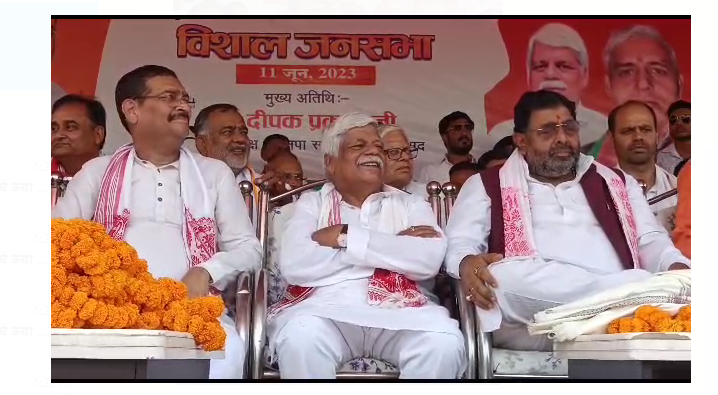 daltanganj mai bjp ki huyi baithak  