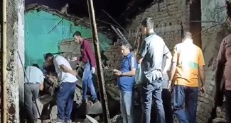 Bomb blast in Silk city Bhagalpur