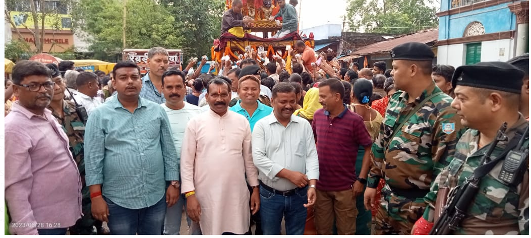 purva cm madhu koda rath yatra mai huye shamil 