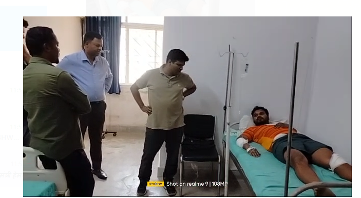 rashan ki kalabajari ki suchana per chhapa 